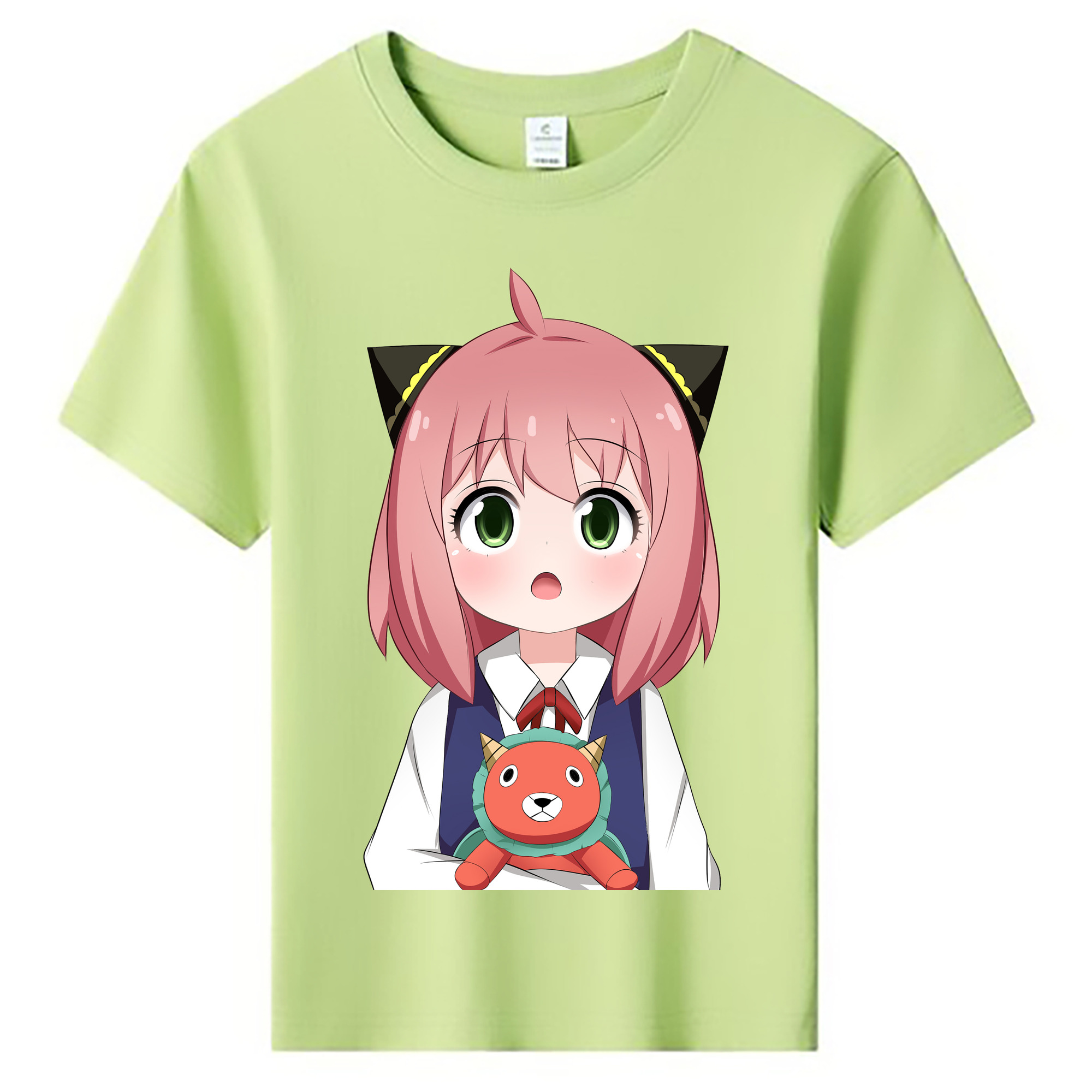 （画像用） SPY×FAMILY间谍家家酒 綿100％キッズTシャツ（フロントプリント）